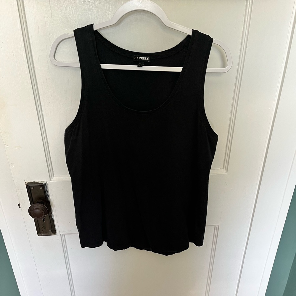 Express Classic Black Tank Top